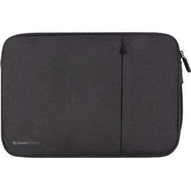 Gecko Covers Universal Eco Laptop Case - 11 inch - Zipper Sleeve - 100% GRS - Black
