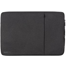 Gecko Covers Universal Eco Laptop Case - 17 inch - Zipper Sleeve - 100% GRS - Black