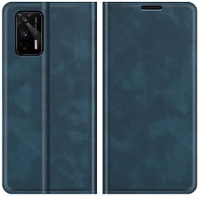 Realme GT - Magnetic Wallet Case - Blue