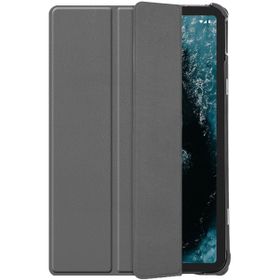 Nokia T20 - TriFold Smart Book Case - Grey