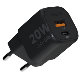 Xtorm 20W GaN2 Ultra Wall Charger - Black - XEC0201