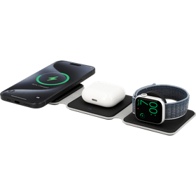 3 in 1 Wireless Charger Foldable 15W - Black