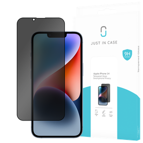 iPhone 14 - Privacy Screenprotector Tempered Glass