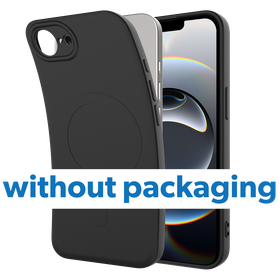 BULK | Kick Case - iPhone 17e / 16e - TPU Back Cover - (compatible with MagSafe) - Black