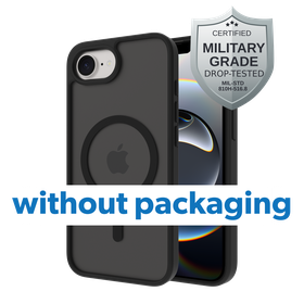 BULK | ArmorElite Case - iPhone 17e / 16e - Military Grade Back Cover - (compatible with MagSafe) - Black