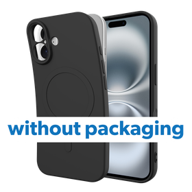 BULK | Kick Case - iPhone 17 - TPU Back Cover - (compatible with MagSafe) - Black