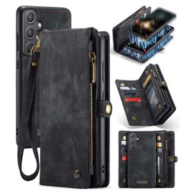 Caseme Case Samsung Galaxy A55 - Multifunctional Wallet - Black