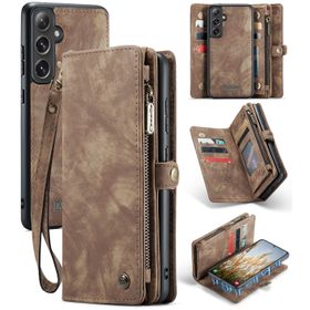 Caseme Case Samsung Galaxy S24 FE - Multifunctional Wallet - Brown
