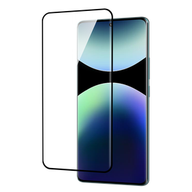 Xiaomi Redmi Note 14 Pro+ 5G - Full Cover Screenprotector Tempered Glass - Black