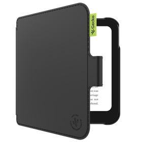 Gecko Covers Kobo Libra Colour / Tolino Vision Color - Cactus Leather - Black