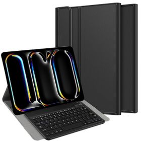 iPad Pro 13 (M5 2025 / M4 2024) - Premium Bluetooth Keyboard Cover Qwerty