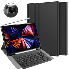 iPad Pro 12.9 2020 (4th Gen) - Premium Bluetooth Keyboard Cover Qwerty
