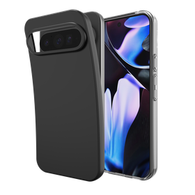 KickLite Case - Google Pixel 10 Pro XL - Soft TPU Back Cover - Black
