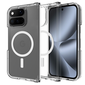 ArmorElite Case - Google Pixel 11 Pro Fold - Military Grade Back Cover - (compatible with MagSafe) - Clear