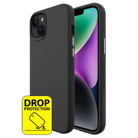 ArmorGrip Case - iPhone 14 - Rugged Back Cover - Drop Protection - Black