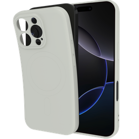 Kick Case - iPhone 16 Pro - TPU Back Cover - (compatible with MagSafe) - Ivory