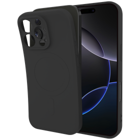 Kick Case - iPhone 16 Pro Max - TPU Back Cover - (compatible with MagSafe) - Black