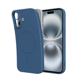 Kick Case - iPhone 17 - TPU Back Cover - (compatible with MagSafe) - Blue