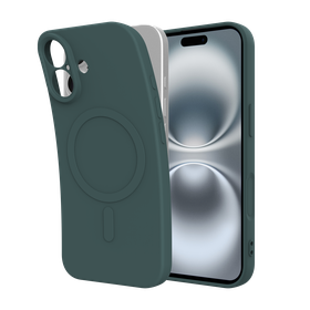 Kick Case - iPhone 17 - TPU Back Cover - (compatible with MagSafe) - Green