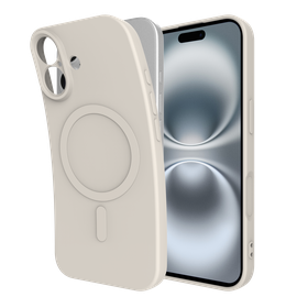 Kick Case - iPhone 17 - TPU Back Cover - (compatible with MagSafe) - Ivory