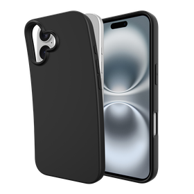 Zero% Case - iPhone 17 - Soft TPU Back Cover (GRS Recycled) - Black