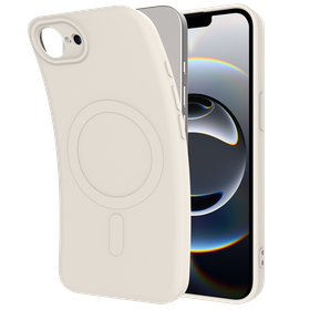 Kick Case - iPhone 17e / 16e - TPU Back Cover - (compatible with MagSafe) - Ivory
