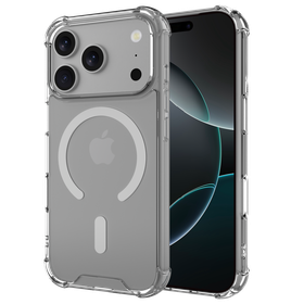 KickImpact Case - iPhone 18 Pro / 17 Pro - Reinforced TPU Back Cover - (compatible with MagSafe) - Clear