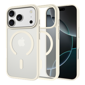 ArmorElite Case - iPhone 18 Pro Max / 17 Pro Max - Military Grade Back Cover - (compatible with MagSafe) - Ivory