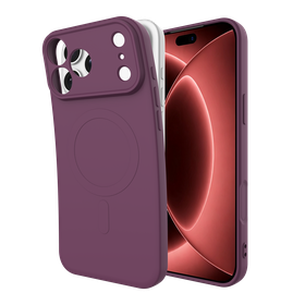 Kick Case - iPhone 18 Pro Max / 17 Pro Max - TPU Back Cover - (compatible with MagSafe) - Dark Cherry