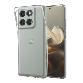 KickLite Case - Motorola Edge 60 Pro - Soft TPU Back Cover - Clear
