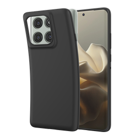 KickLite Case - Motorola Edge 60 Pro - Soft TPU Back Cover - Black