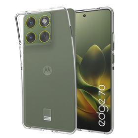 KickLite Case - Motorola Edge 70 - Soft TPU Back Cover - Clear
