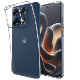 KickLite Case - Motorola Edge 70 Pro - Soft TPU Back Cover - Clear