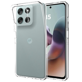 KickLite Case - Motorola Moto G56 - Soft TPU Back Cover - Clear