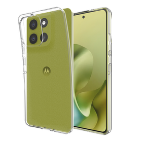 KickLite Case - Motorola Moto G86 - Soft TPU Back Cover - Clear