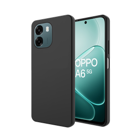 KickLite Case - Oppo A6 (4G/5G) / A6s (4G/5G) - Soft TPU Back Cover - Black