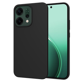 KickLite Case - Oppo Reno14 - Soft TPU Back Cover - Black