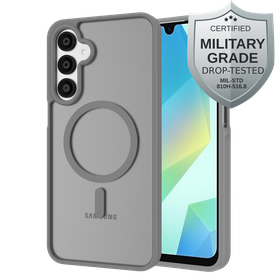 ArmorElite Case - Samsung Galaxy A17 (4G / 5G) - Military Grade Back Cover - (compatible with MagSafe) - Grey