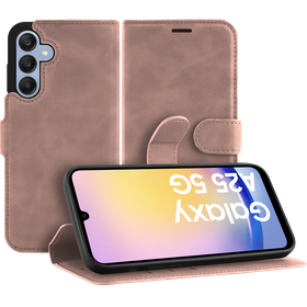 PrimeWallet Case - Samsung Galaxy A25 - PU leather Wallet Case - Pink