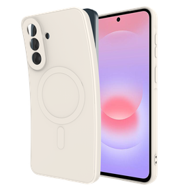 Kick Case - Samsung Galaxy A37 - TPU Back Cover - (compatible with MagSafe) - Ivory