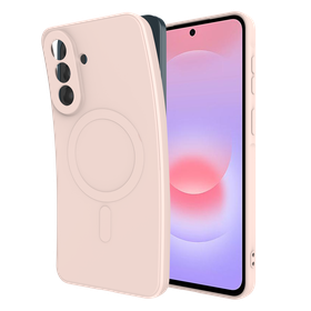 Kick Case - Samsung Galaxy A37 - TPU Back Cover - (compatible with MagSafe) - Light Pink