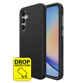 ArmorGrip Case - Samsung Galaxy A55 - Rugged Back Cover - Drop Protection - Black