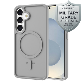 ArmorElite Case - Samsung Galaxy S25 Plus - Military Grade Back Cover - (compatible with MagSafe) - Grey