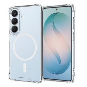 KickImpact Case - Samsung Galaxy S26 Plus - Reinforced TPU Back Cover - (compatible with MagSafe) - Clear