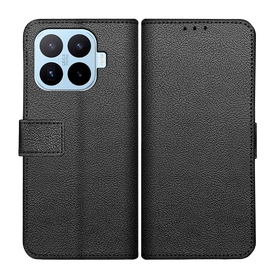 Classic Wallet Case - Xiaomi 17T - PU leather Book Case - Black
