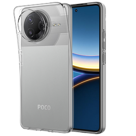 KickLite Case - Xiaomi Poco F7 Pro - Soft TPU Back Cover - Clear