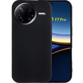KickLite Case - Xiaomi Poco F7 Pro - Soft TPU Back Cover - Black