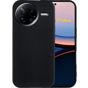 KickLite Case - Xiaomi Poco F7 Ultra - Soft TPU Back Cover - Black