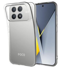 KickLite Case - Xiaomi Poco F8 Pro - Soft TPU Back Cover - Clear
