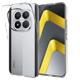 KickLite Case - Xiaomi Poco M8 Pro (5G) - Soft TPU Back Cover - Clear